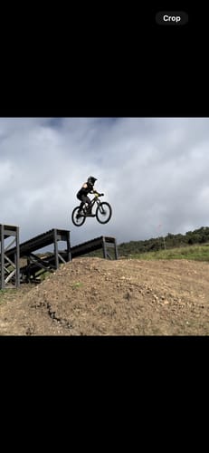 Customer photo review of 100% Trajecta Full Face Helmet