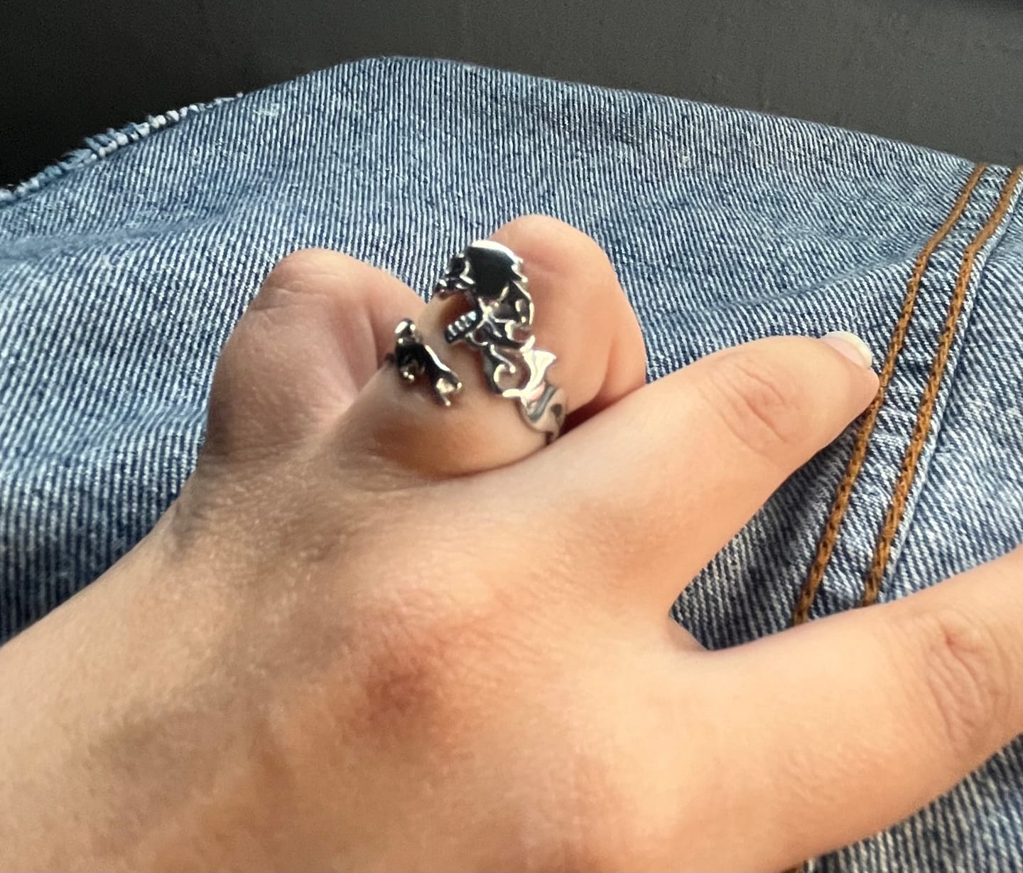 Customer photo review of LIFE ON FIRE RING