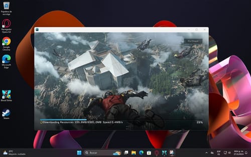 Customer photo review of PC/ Computador GAMING AMD Ryzen 5600g con 8gb de ram, ssd 256, case corporativo fuente de poder.