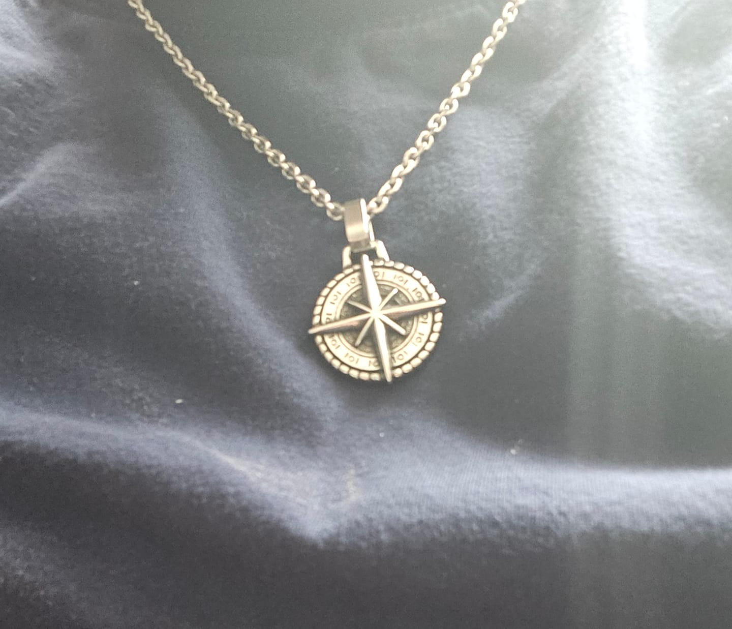 Customer photo review of Compass of Life - Necklace