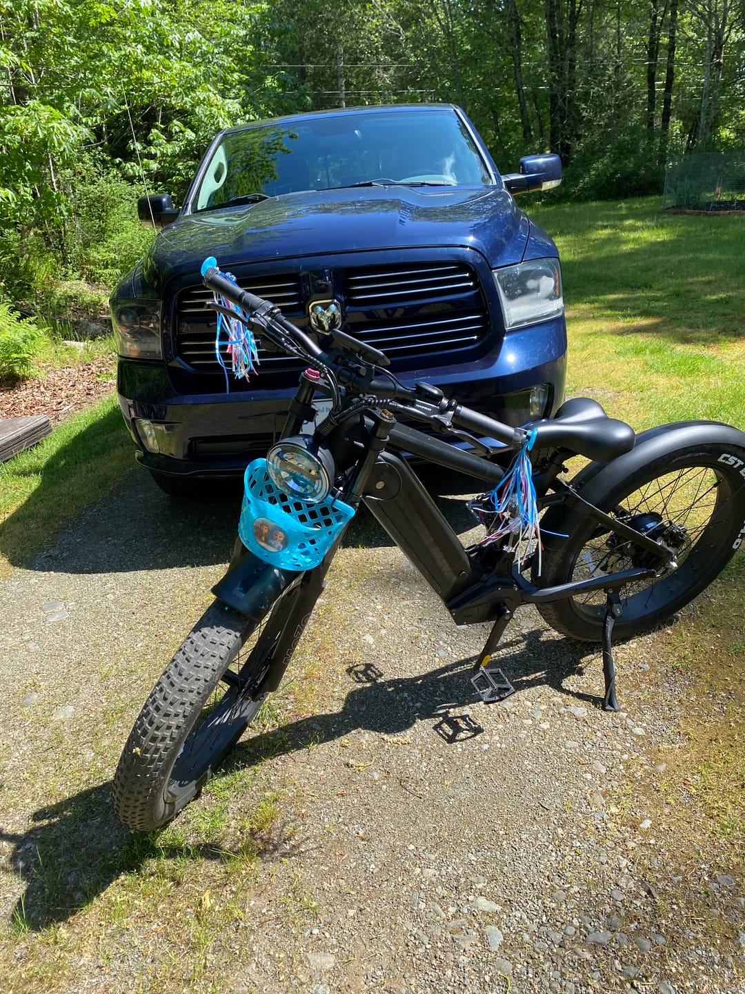 Customer photo review of T7 Full Suspension Mountain E-bike