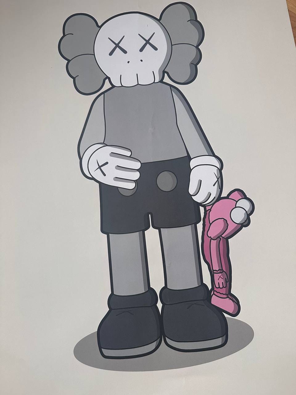 Customer photo review of Kaws - Poster