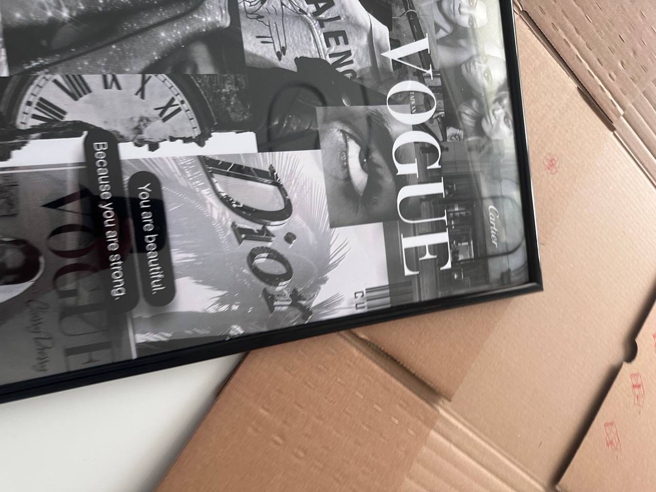 Customer photo review of Vogue - Fashion Mix - Poster