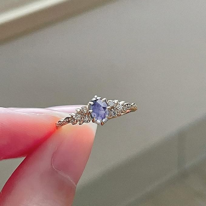 Customer photo review of Theia - Iolite Ring