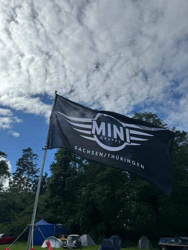 Customer photo review of Fahne inkl. Druck