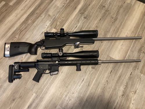 Customer photo review of SIII Precision Long Range8-32x56 Zero Stop