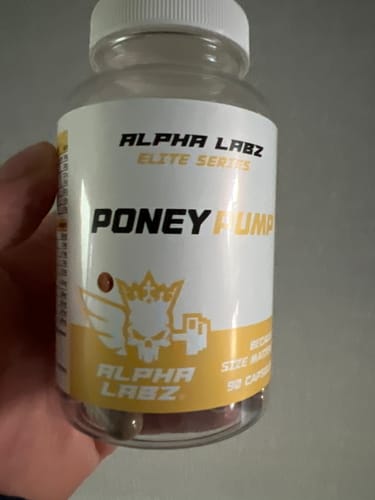 Customer photo review of Alpha Labz - Poney Pump