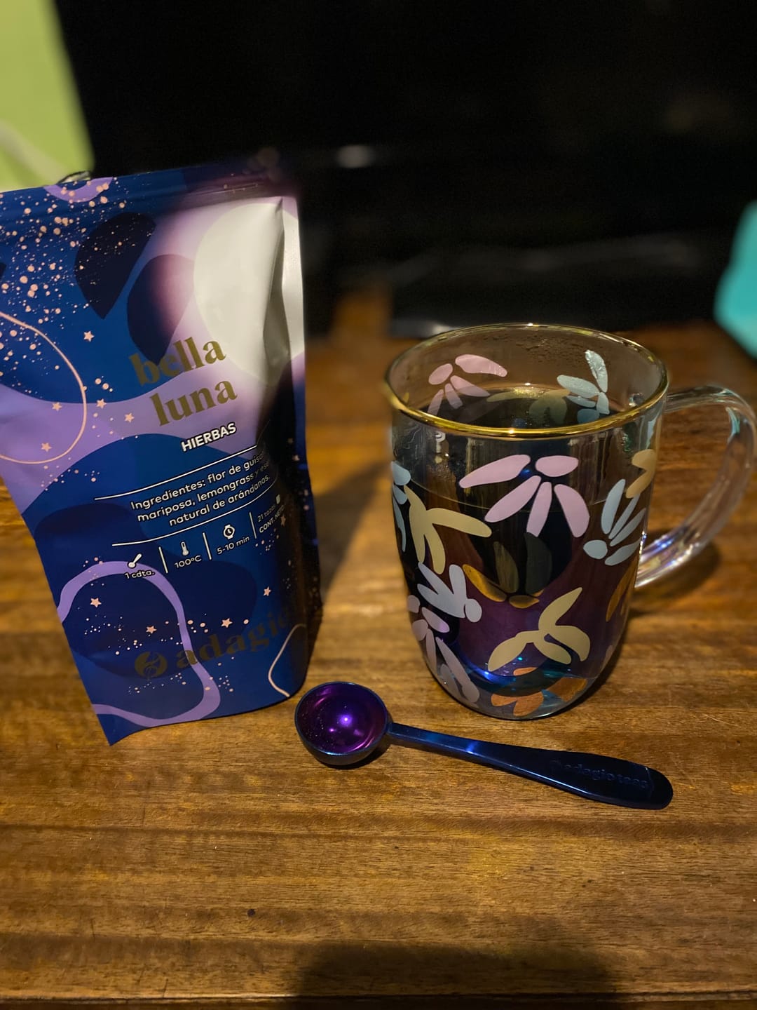 Customer photo review of Bella Luna - Té Azul
