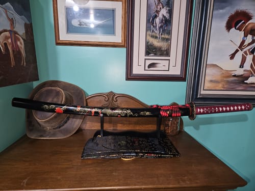 Customer photo review of Custom-Made Katana