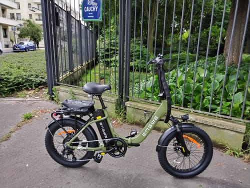 Customer photo review of Engwe L20 SE 250W 20" Foldable Electric Trekking Bike 15.6Ah Step-through E-bike [Pre-Order]