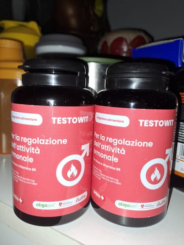 Customer photo review of TESTOWIT - Regolazione ormonale 120 cps NEW!