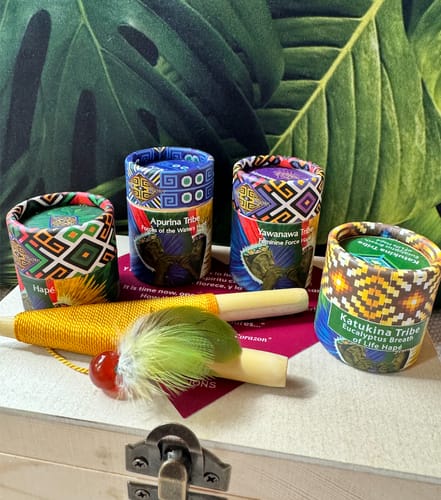 Customer photo review of Hapé Starter Kit