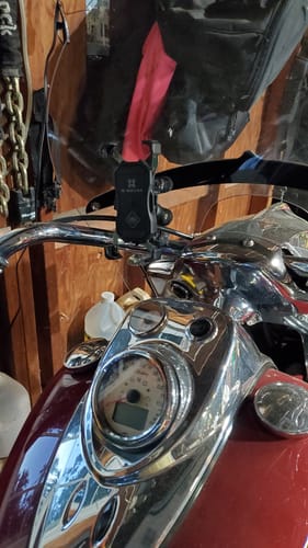 Customer photo review of 1" Ball adaptor for Q-Mount PRO/MAX