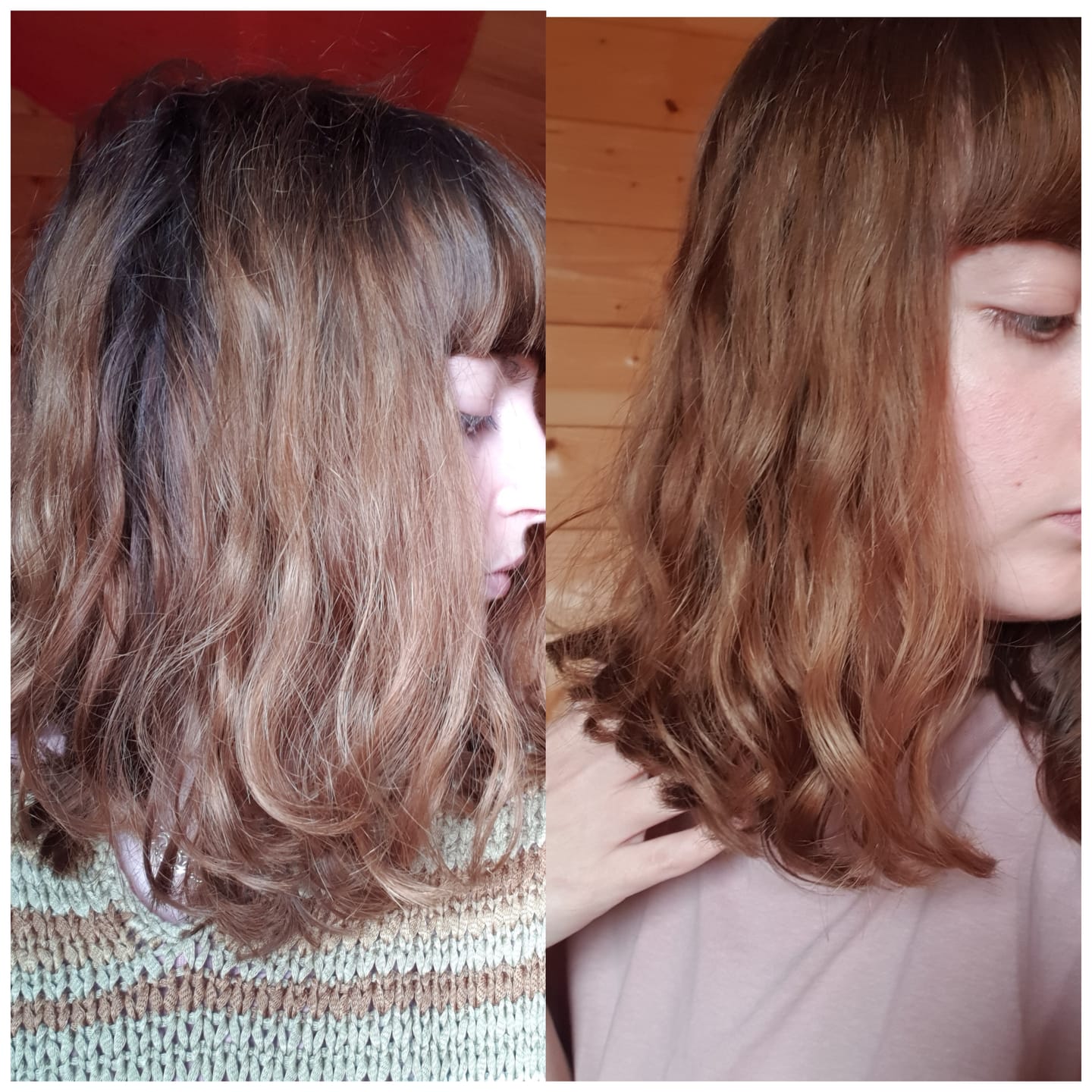 Customer photo review of Flaxseed & Kalahari Melon Curl Defining Custard