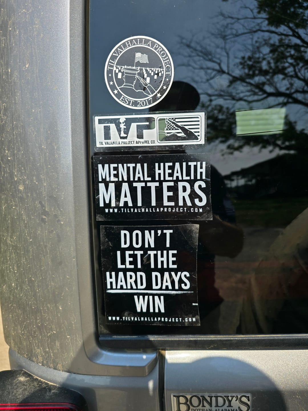 Customer photo review of Mental Health Awareness - Decal