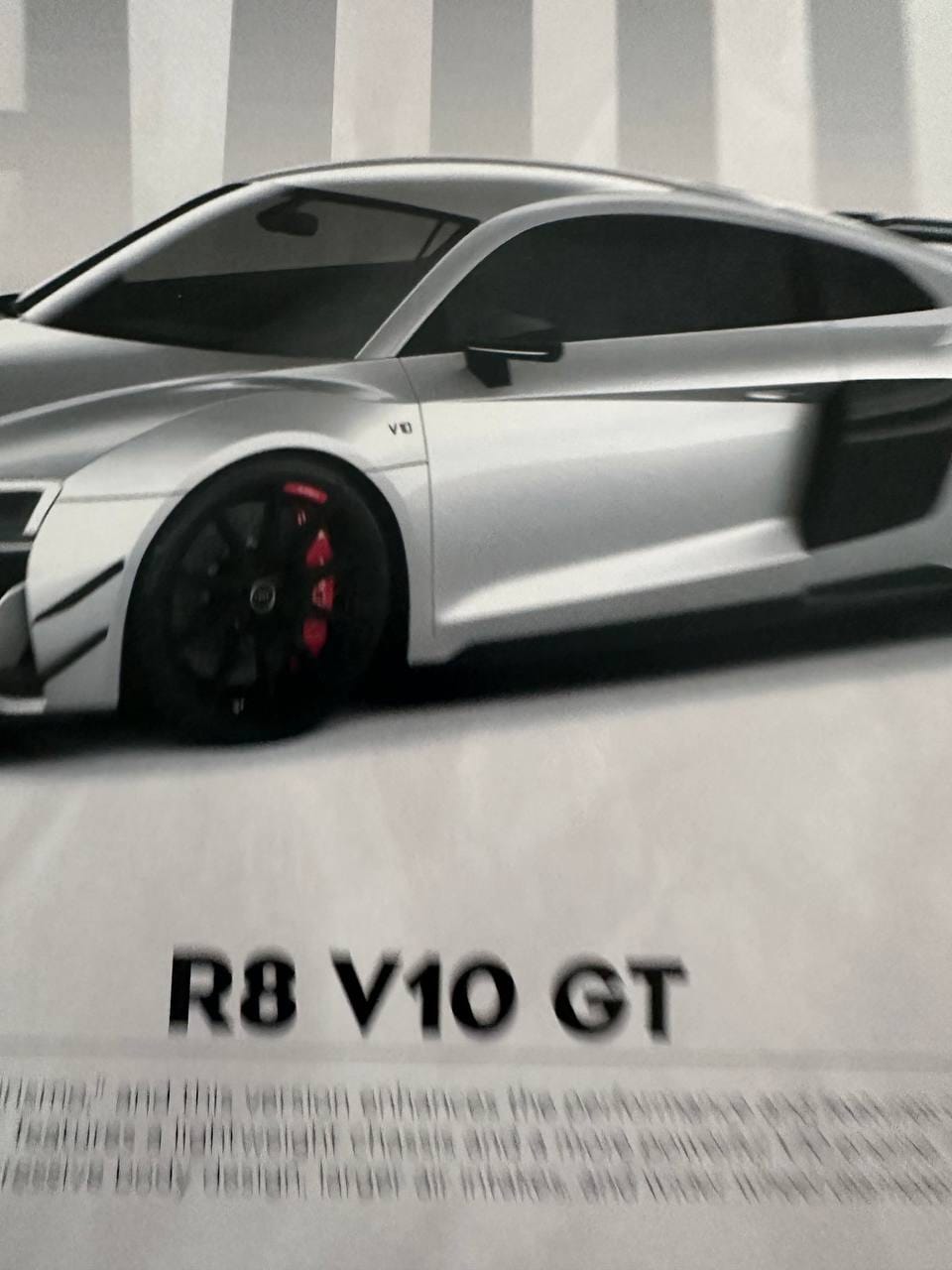 Customer photo review of Audi - R8 - Poster