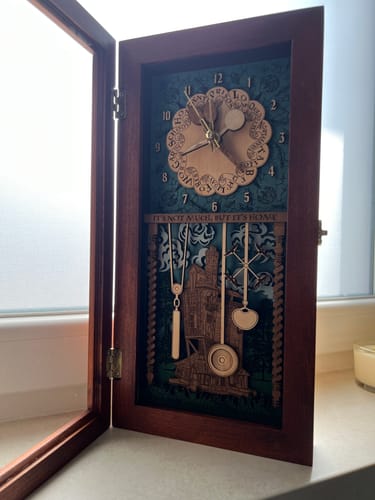 Customer photo review of WEASLEY FAMILY CLOCK