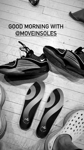 Customer photo review of Move Game Day Performance Insoles