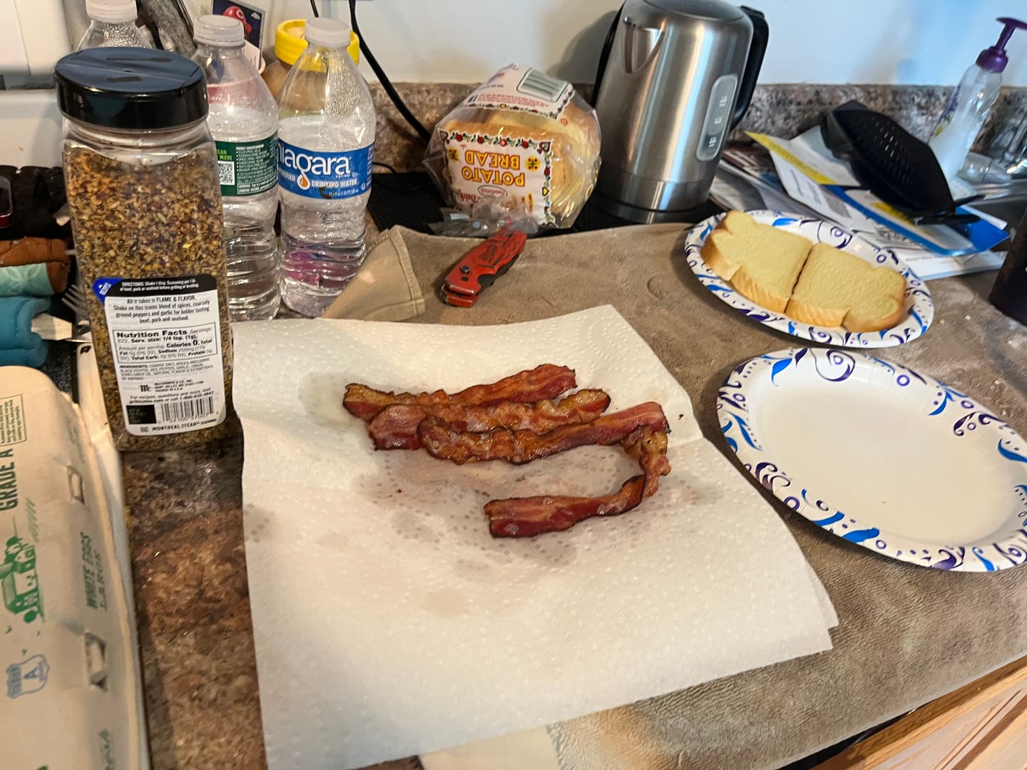 Customer photo review of BACON (SMOKED)