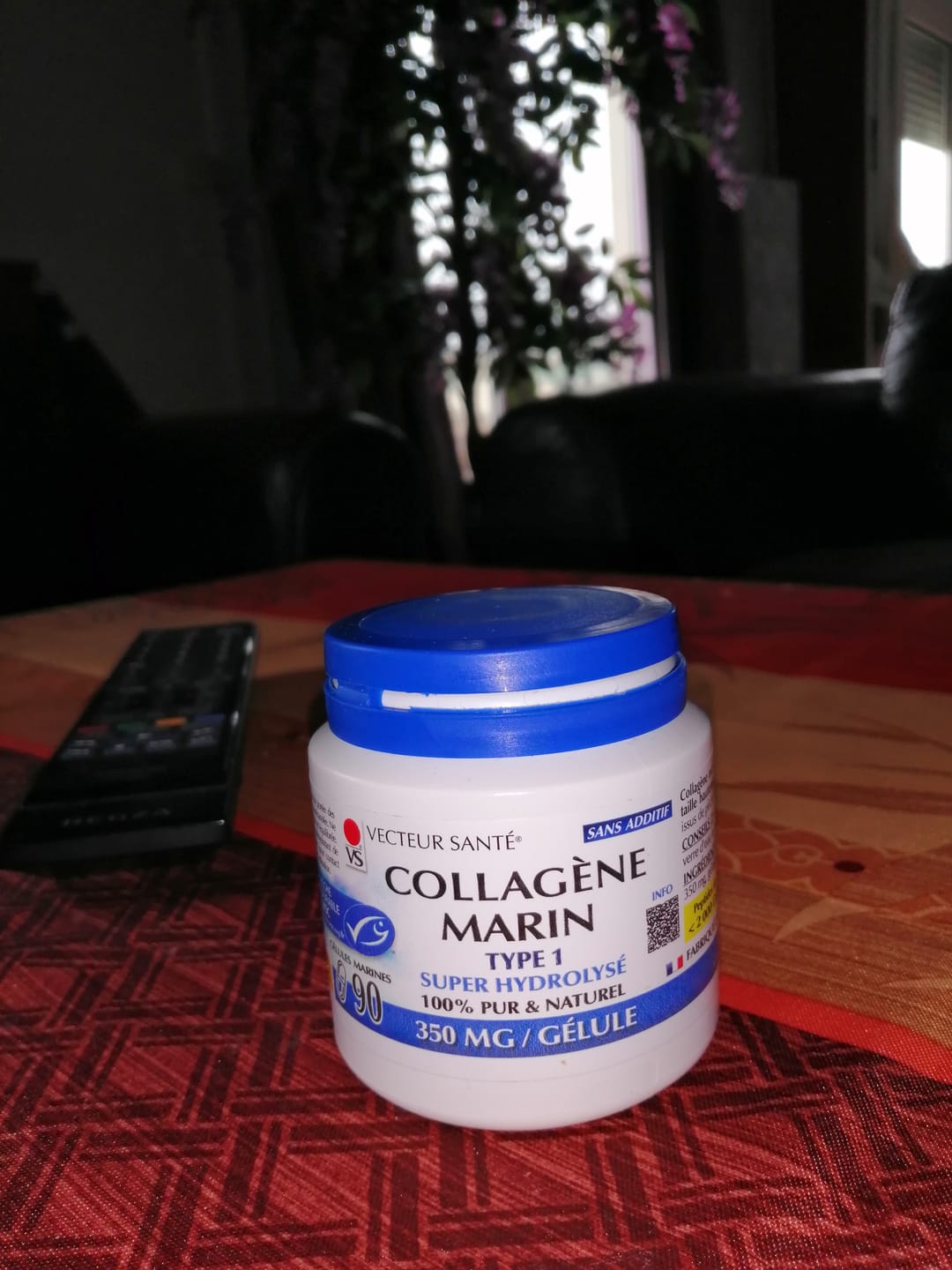 Customer photo review of Collagène marin type 1 hydrolysé-90 gélules-Vecteur santé