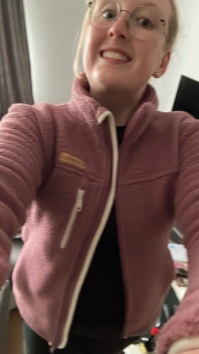 Customer photo review of BERGMENSCH® - Damen Sherpa Fleece Jacke