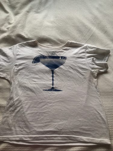 Customer photo review of 'Sweet or Sour' baby tee