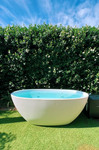 Customer photo review of Nordhaus Ice Bath - WIFI - Matte White - Oval