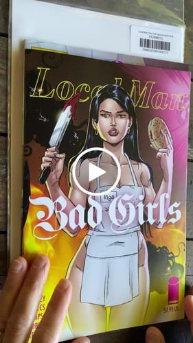 Customer video review of Local Man: Bad Girls Special (2024) #1B