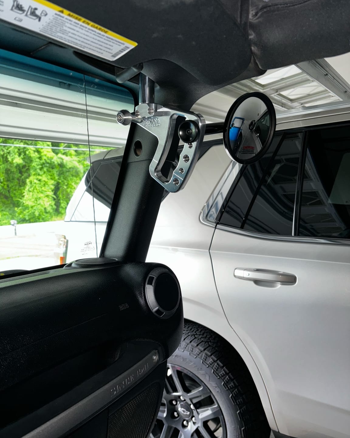 Customer photo review of JK/JKU Handles & Mirrors Bundle