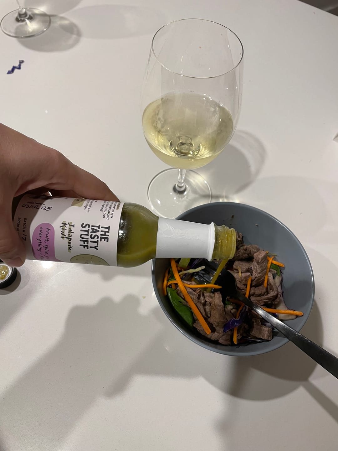 Customer photo review of Jalapeño Kiwi Fruit Hot Sauce 150ml