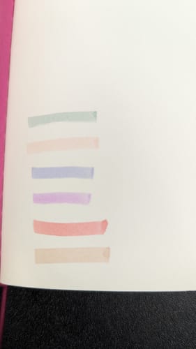 Customer photo review of Zero-Bleed Highlighters Pack-6
