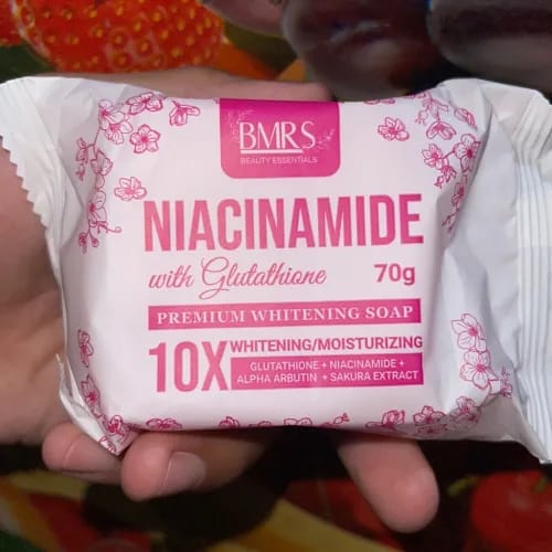 Customer photo review of BMRS Niacinamide Soap