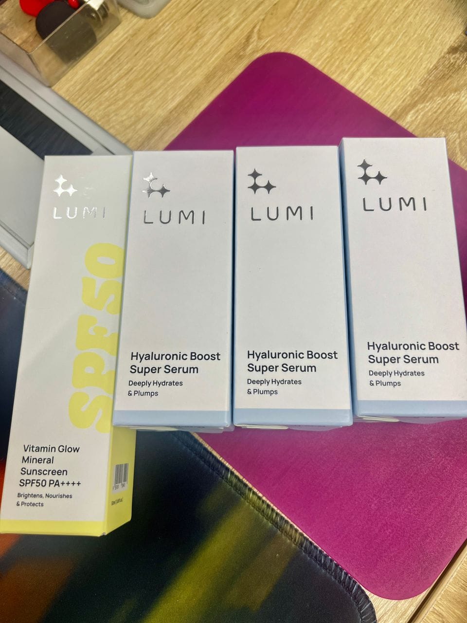 Customer photo review of Hyaluronic Boost Super Serum