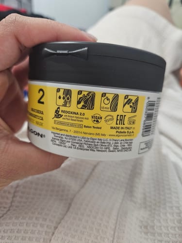 Customer photo review of Máscara Argán Nutrienergética Elgon