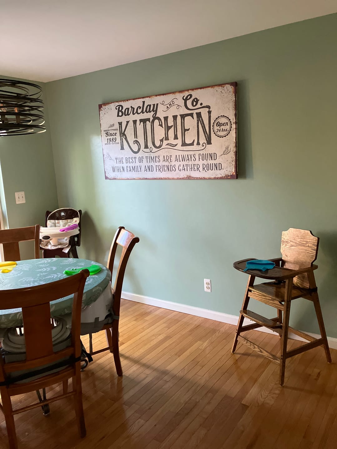 Customer photo review of Personalized - Kitchen Best of Times - Canvas