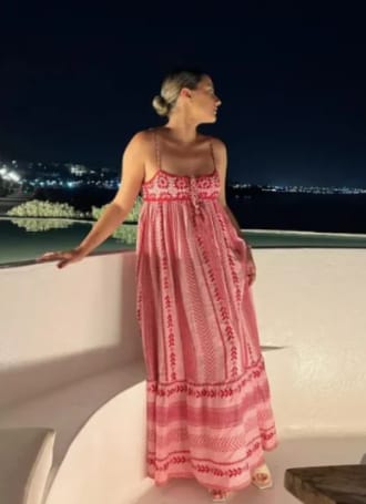 Customer photo review of Livia Maxi Summer Sundress