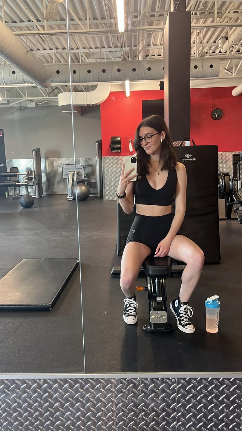 Customer photo review of Styleflex sport bra