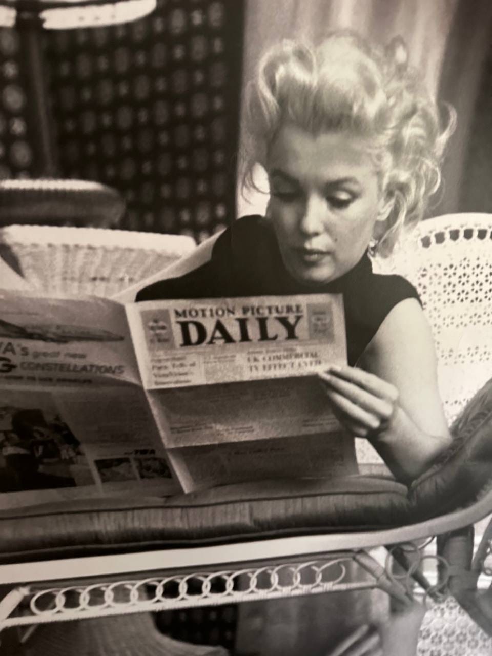 Customer photo review of Marilyn Monroe - Retro Art - Poster