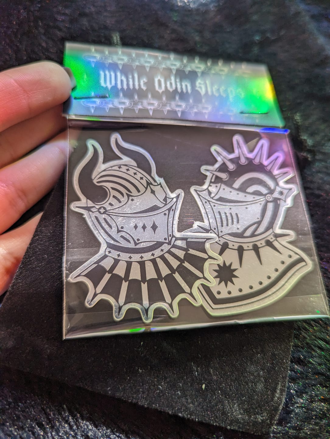 Customer photo review of To The Death Sticker Set