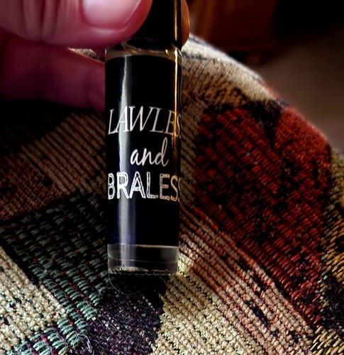 Customer photo review of Lawless and Braless