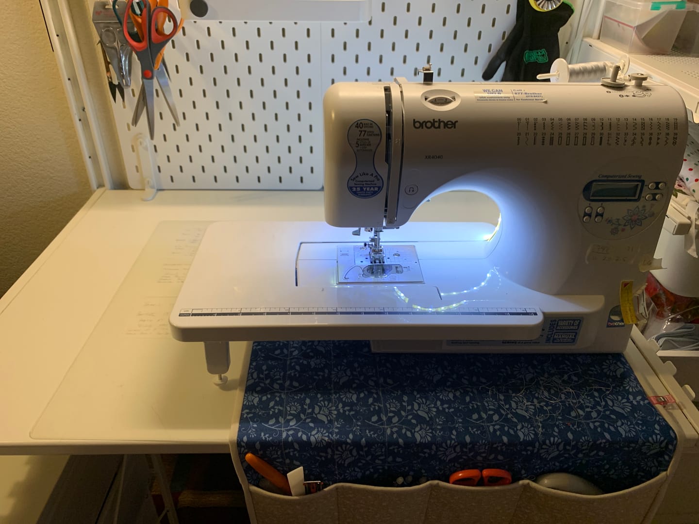Customer photo review of Wide Table, Brother #XC9357121