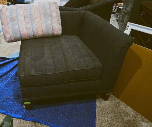 Customer photo review of Fabric Paint -- Dark Grey