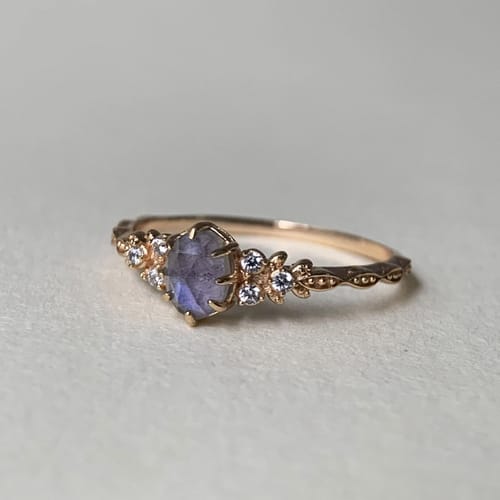 Customer photo review of Theia - Iolite Ring