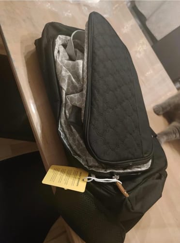 Kundenbewertung mit Foto zu TravelEase | Die Wickeltasche mit Bett