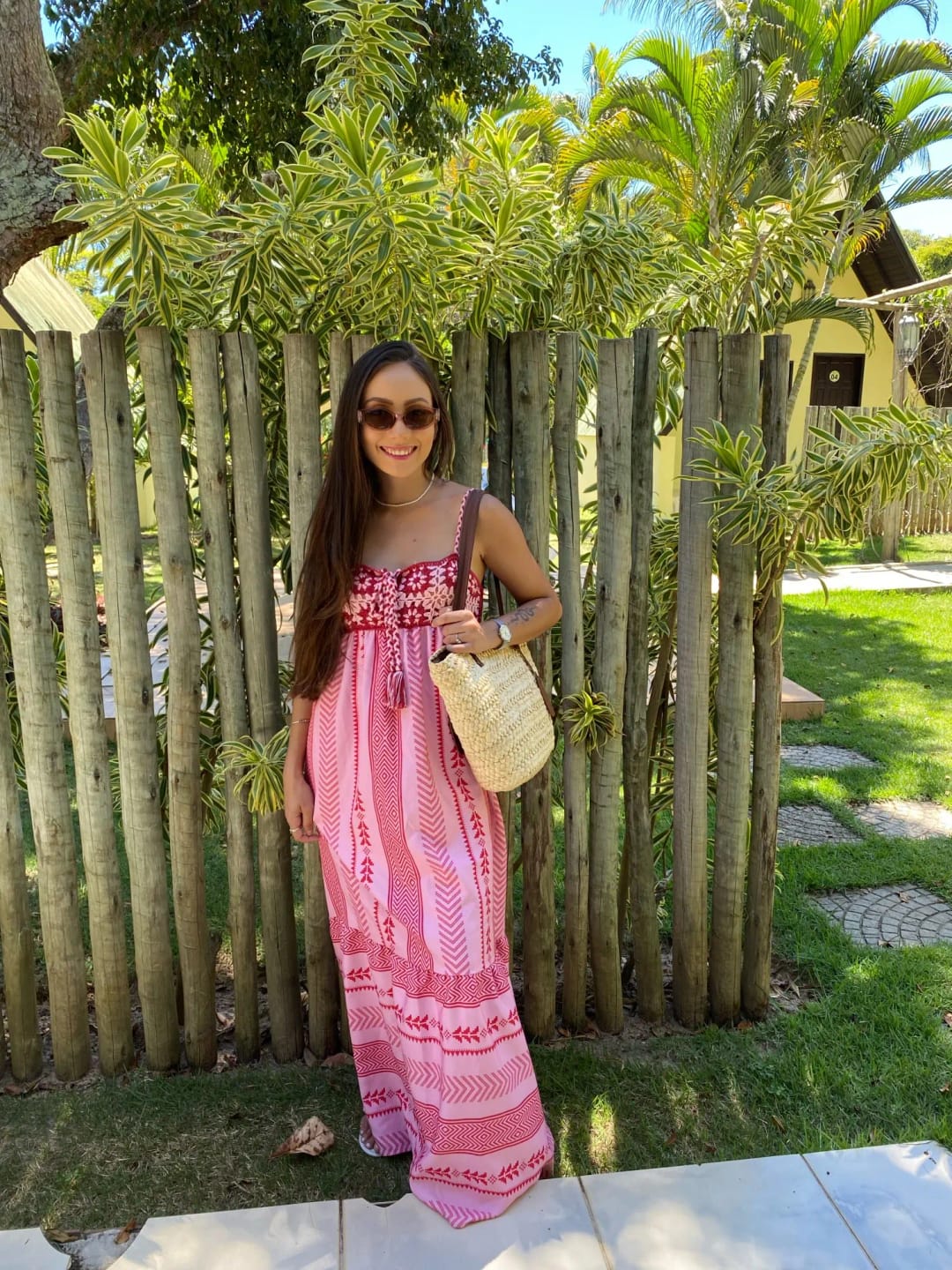 Customer photo review of Livia Maxi Summer Sundress