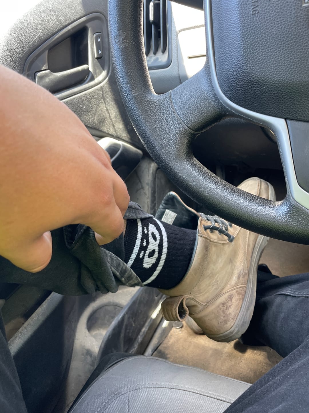 Customer photo review of Shø Stirrups | Competition Socks