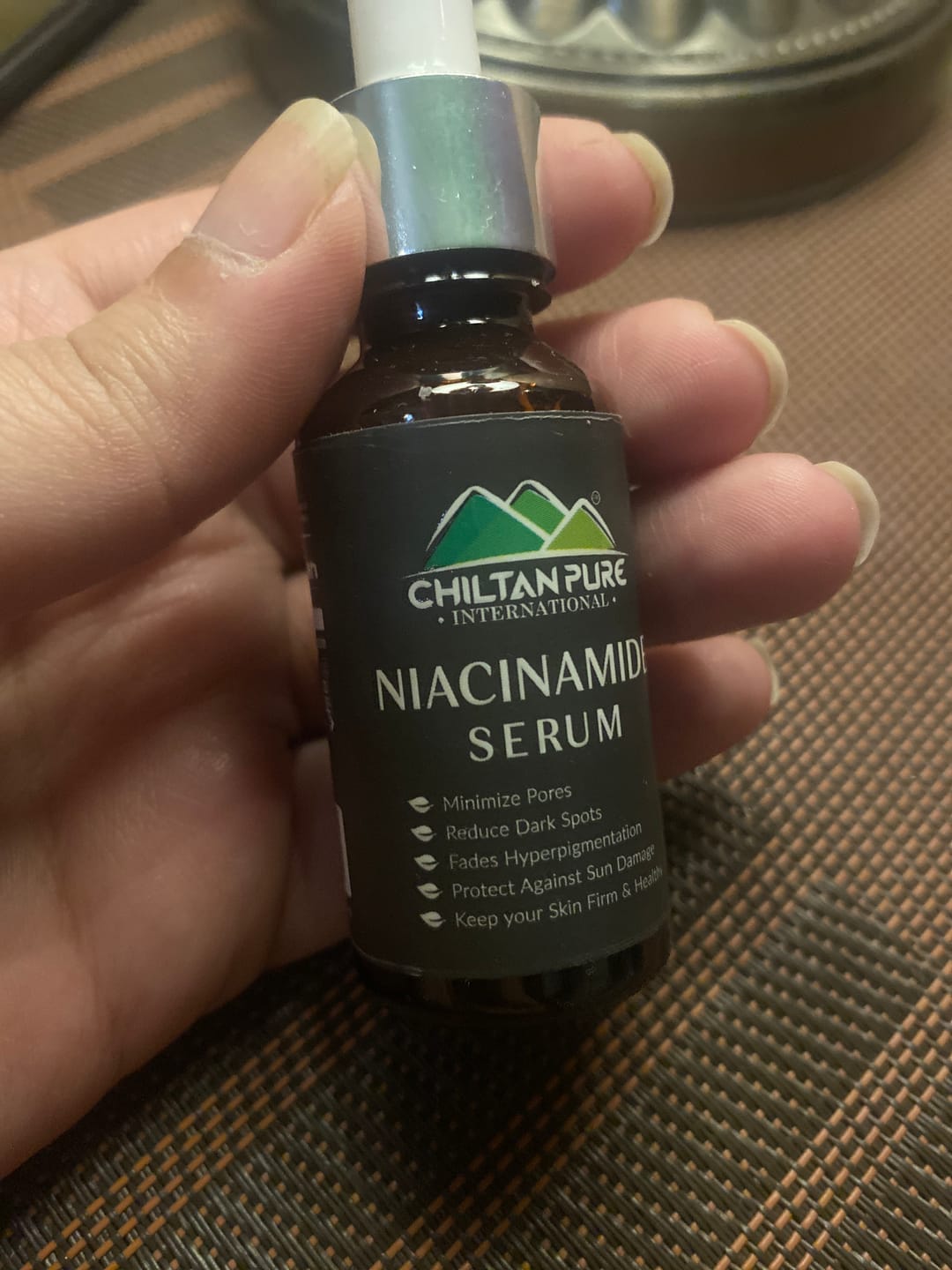 Customer photo review of Niacinamide Serum - Strengthens Skin's Barrier & Boosts Skin's Immunity