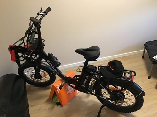Customer photo review of Engwe L20 SE 250W 20" Foldable Electric Trekking Bike 15.6Ah Step-through E-bike [Pre-Order]