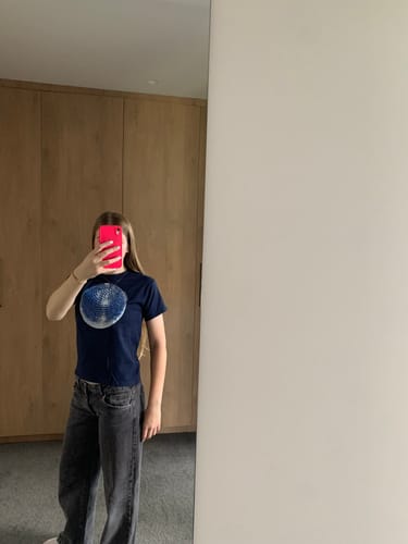 Customer photo review of 'Studio 54' baby tee