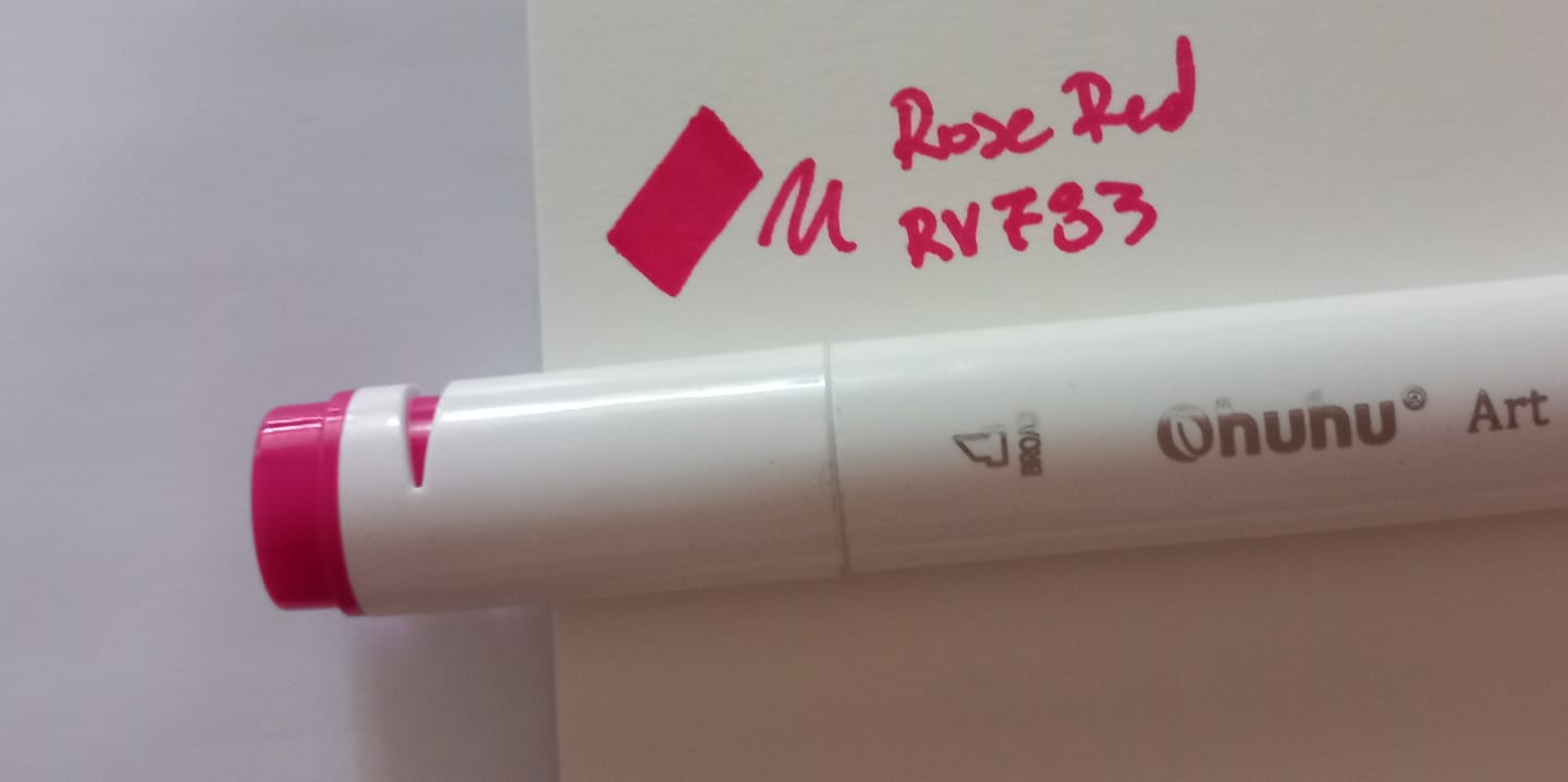 Customer photo review of Ohuhu Oahu RV783 / R213 Individual Marker, Fine & Chisel